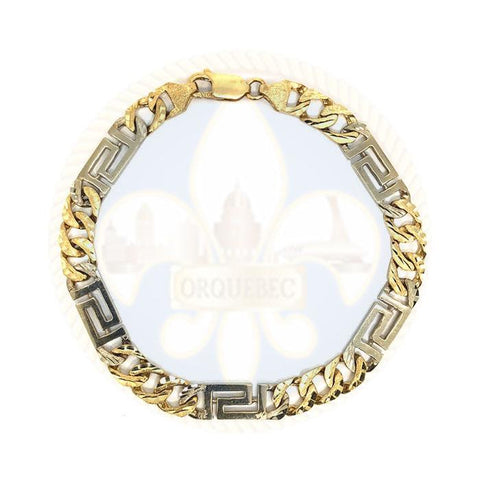 10k 7MM Versace Bracelet MBG-041 - OR QUEBEC 