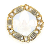 10k 8.5MM 9IN Versace Bracelet MBG-042 - OR QUEBEC 