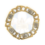 10k 14MM 9.5IN Versace Bracelet MBG-043 - OR QUEBEC 