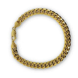 Miami Cuban Link en or 10K 7mm Italien MBG-058 - OR QUEBEC 