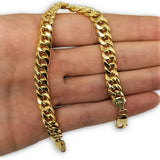 Miami Cuban Link en or 10K 7mm Italien MBG-058 - OR QUEBEC 