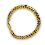 Miami Cuban Link en or 10K 7mm Italien MBG-058 - OR QUEBEC 