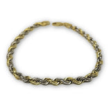 Torsade 2 tons diamond cut en or 10K 3.5mm MBG-064