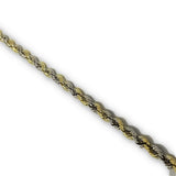 Torsade 2 tons diamond cut en or 10K 3.5mm MBG-064 - OR QUEBEC 