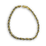 Torsade 2 tons diamond cut en or 10K 3.5mm MBG-064 - OR QUEBEC 