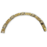 Bracelet Versace en or 2 tons 10k G lock 9.5mm MBG-069 - OR QUEBEC 