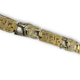 Bracelet Versace en or 2 tons 10k G lock 9.5mm MBG-069 - OR QUEBEC 