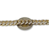 Miami cuban Link 3.00ct diamants en or 10K 10mm MBG-073 - OR QUEBEC 