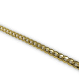 Bracelet courber en or 10K 4.5mm MBG-075 - OR QUEBEC 