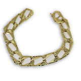 Bracelet goumette en or 10K 13mm MBG-076