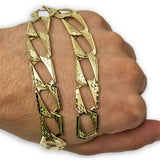 Bracelet goumette en or 10K 13mm MBG-076