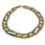 Bracelet goumette 2 tons en or 10k 8mm MBG-079