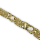 Bracelet Versace en or 10k diamond cut 8.5mm MBG-083 - OR QUEBEC 