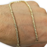 bracelet en or 10 kt Rolly 2.4mm MBG-095 - OR QUEBEC 