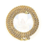 10k 7MM 24IN D-Cut Cuban Link Ensemble Collier MGC-014 - OR QUEBEC