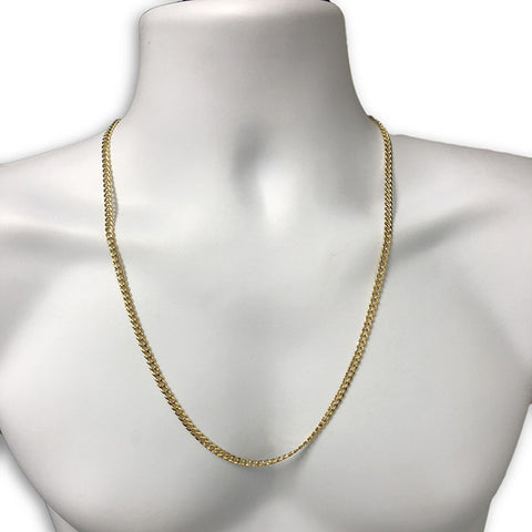 10k 4.5MM 26IN Cuban Link Ensemble Collier MGC-015 - OR QUEBEC