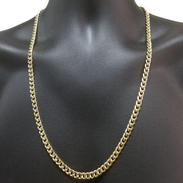 Miami Cuban Link 6mm en or 10 karat Italien MGC-070 - OR QUEBEC