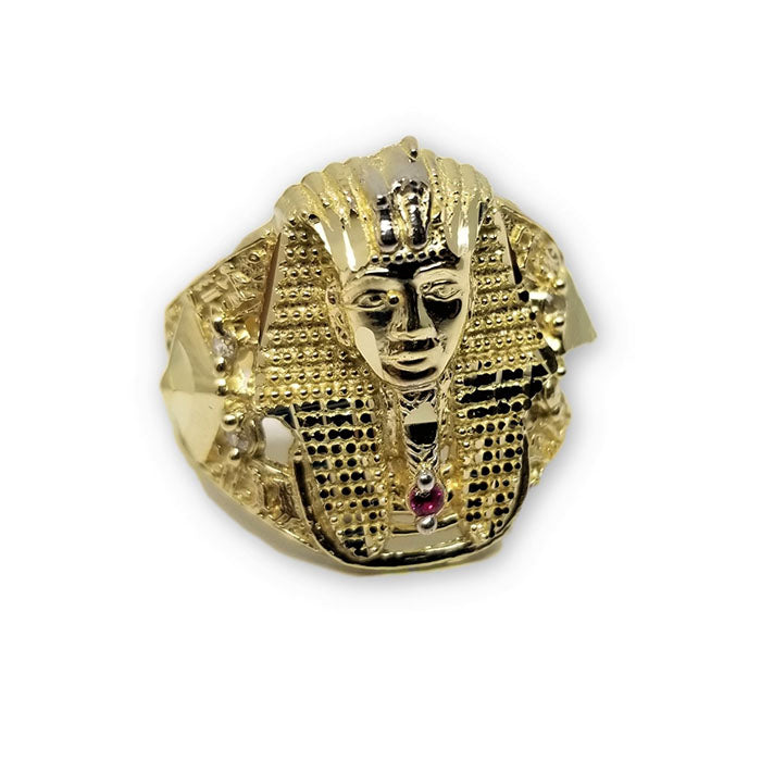Bague Pharaon en or 10k pour homme MGR_227 - OR QUEBEC 