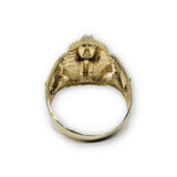 Bague Pharaon en or 10k pour homme MGR_227 - OR QUEBEC 