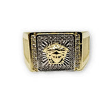 Bague Medusa en or 10k pour homme MGR_229 - OR QUEBEC 