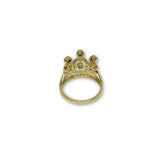 Bague Princessa en or jaune 10 karat MGR_087 - OR QUEBEC 