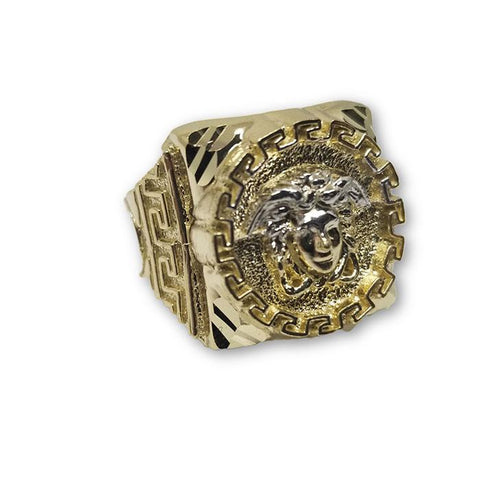 10K Or Jaune Bague Versace Homme MGR_117 - OR QUEBEC 