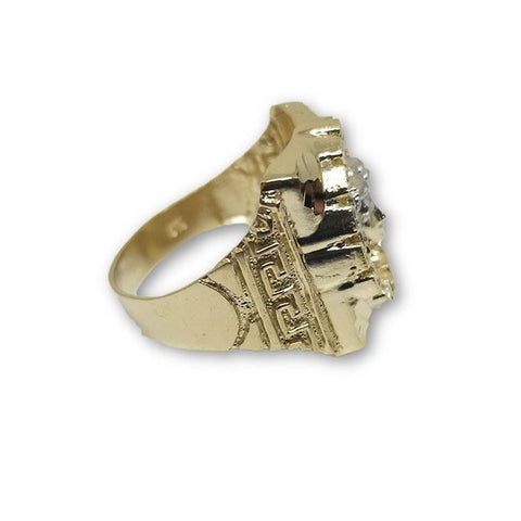 10K Or Jaune Bague Versace Homme MGR_117 - OR QUEBEC 