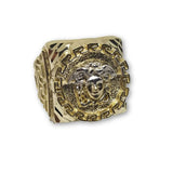 10K Or Jaune Bague Versace Homme MGR_117 - OR QUEBEC 
