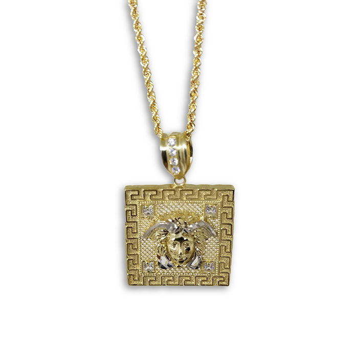 10K Or Jaune Torsade Versace Collier Homme MNG-275-OR QUEBEC