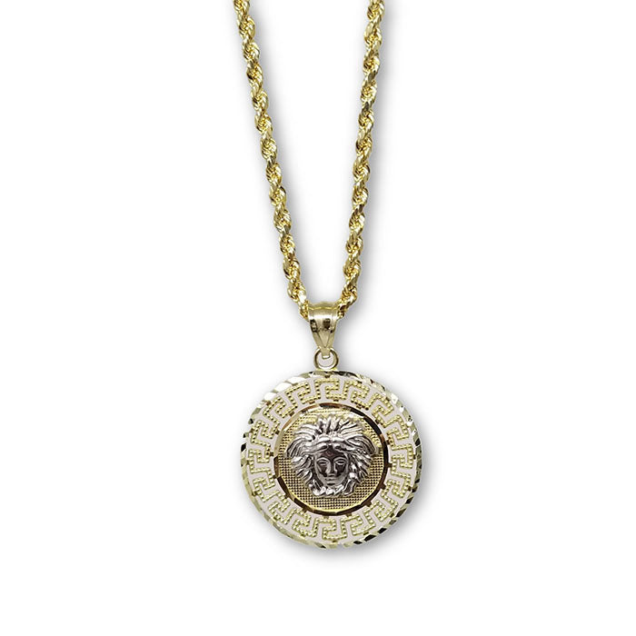 10K en or Torsade 2MM Ronde Versace Collier Homme MNG 286 OR QUEBEC