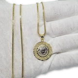 10K en or Franco 2MM Ronde Versace Collier MNG-282 - OR QUEBEC 