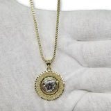 10K en or Franco 2MM Ronde Versace Collier MNG-282 - OR QUEBEC 