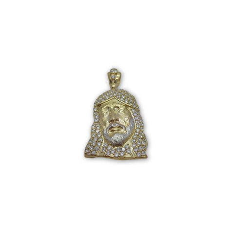 10K en or Jaune Pendentif Homme Jesus MPG-109 - OR QUEBEC 