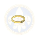 10k Femme Cz Bague SID-0031 - OR QUEBEC 