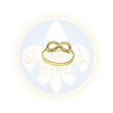 10K Bague Infinity WGR-047 - OR QUEBEC 