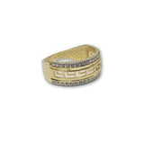 10K en Or jaune Bague Versace pour Femme WGR-058 - OR QUEBEC 