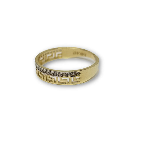 10K Or Jaune Bague Versace Femme WGR-113 - OR QUEBEC 