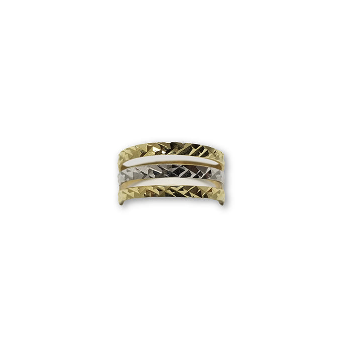 10K Or Jaune Bague Femme WGR-114 - OR QUEBEC 