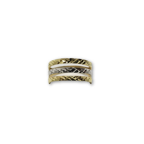 10K Or Jaune Bague Femme WGR-114 - OR QUEBEC 