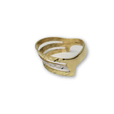 10K Or Jaune Bague Femme WGR-114 - OR QUEBEC 