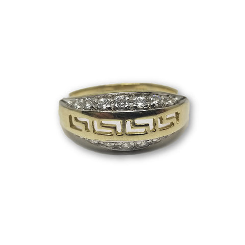 10K Or Jaune Bague Versace Femme WGR-128 - OR QUEBEC 