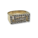 10K Or Jaune Bague Versace Femme WGR-134 - OR QUEBEC 