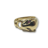 10K Or Jaune Bague Femme WGR-135 - OR QUEBEC 
