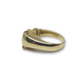 10K Or Jaune Bague Femme WGR-135 - OR QUEBEC 