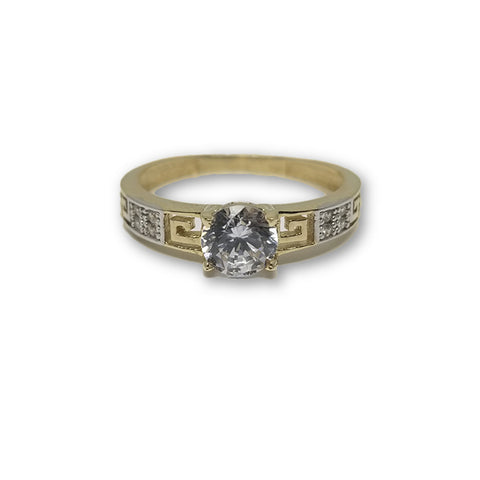 Bague Versace Femme 10K Or Jaune WGR-145 - OR QUEBEC 