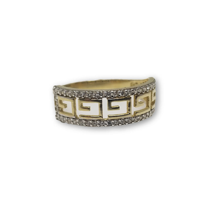 Bague Versace Femme 10K Or Jaune WGR-147 - OR QUEBEC 