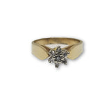 10K Or jaune Bague Pour Femme WGR-149 - OR QUEBEC 