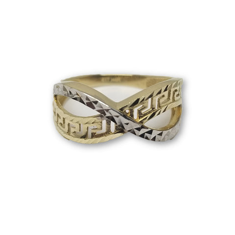 10K Or Juane Bague Infini Pour Femme WGR-156 - OR QUEBEC 