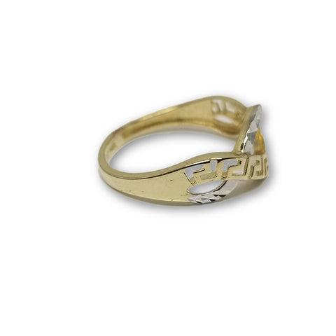 10K Bague Infini Versace Style Pour Femme WGR-171 - OR QUEBEC 