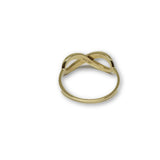 10K Bague Infini Femme Or et Zircon WGR-176 - OR QUEBEC 